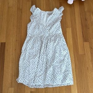 Loft cotton summer dress cute sleeves